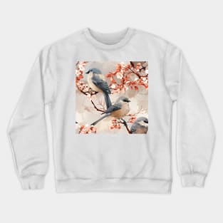 North American Birds - Bushtit Crewneck Sweatshirt
